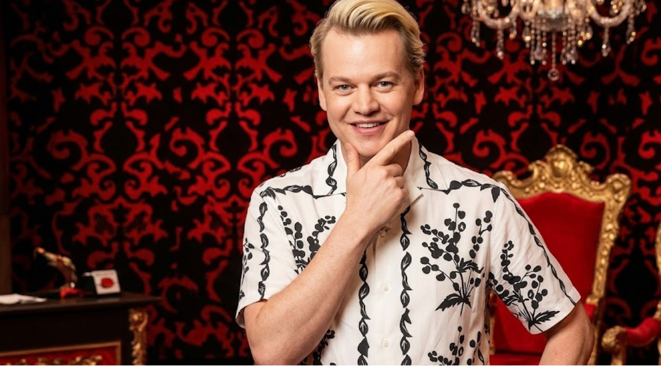 How to Elevate Casual Style with the Taskmaster AU S04 Joel Creasy White Bowling Shirt